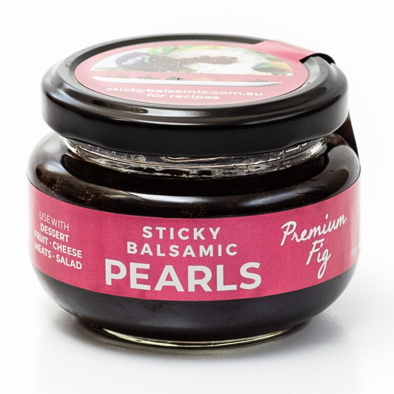 Sticky Balsamic Pearls - Premium Quince
