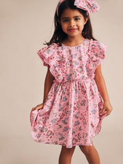 Strawberry Garden Sunday Best Dress - Strawberry