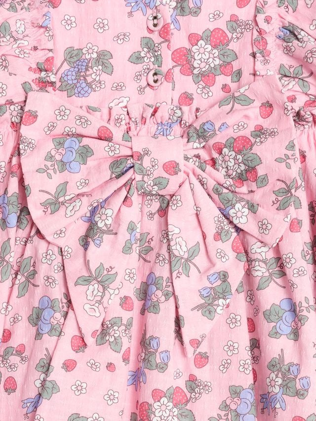 Strawberry Garden Sunday Best Dress - Strawberry