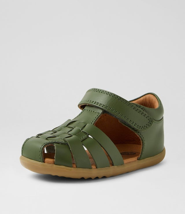 Bobux Harbor Shoes - Bronze Green