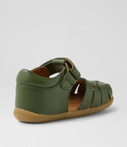 Bobux Harbor Shoes - Bronze Green
