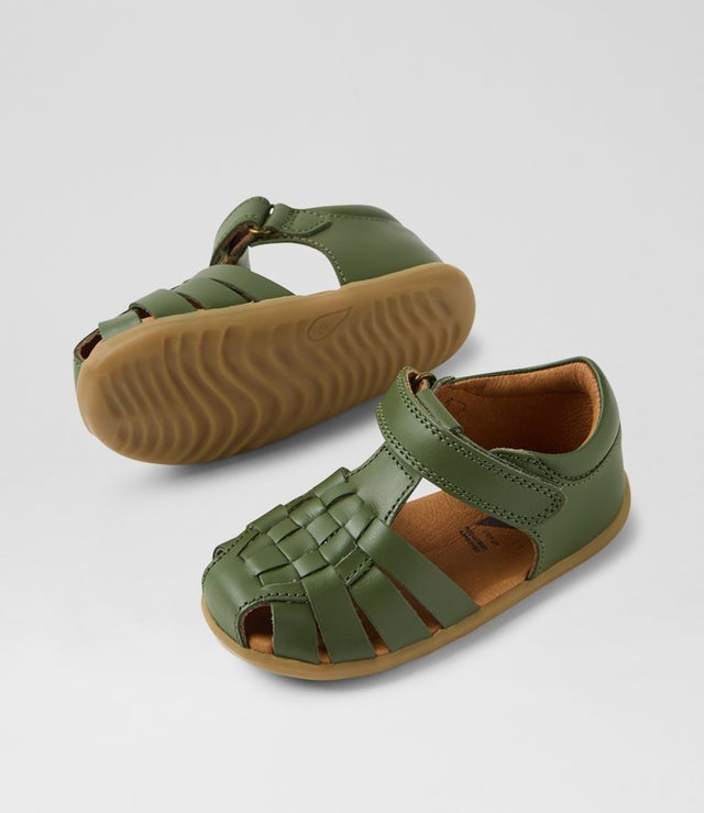 Bobux Harbor Shoes - Bronze Green