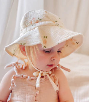 Organic Muslin Sunhat