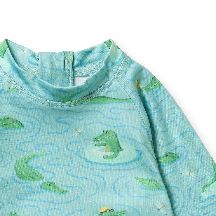 Sunny Scales Rashie Swimset