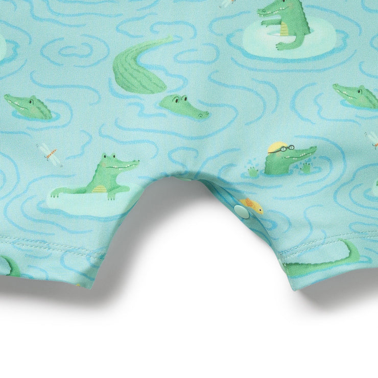 Sunny Scales Rashie Swimset