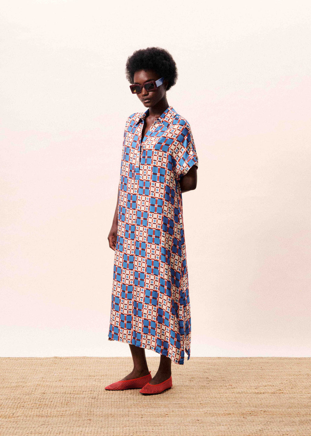 Canopus Dress - Azulejos