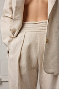 Naya Pant - Natural Linen Was $420 Now