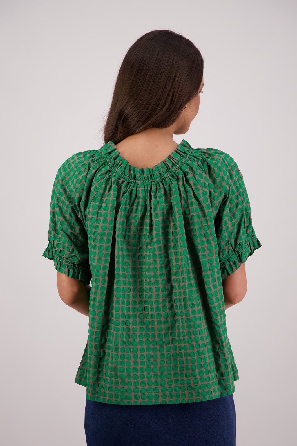 Briarwood Tammy Top - Grey/Green