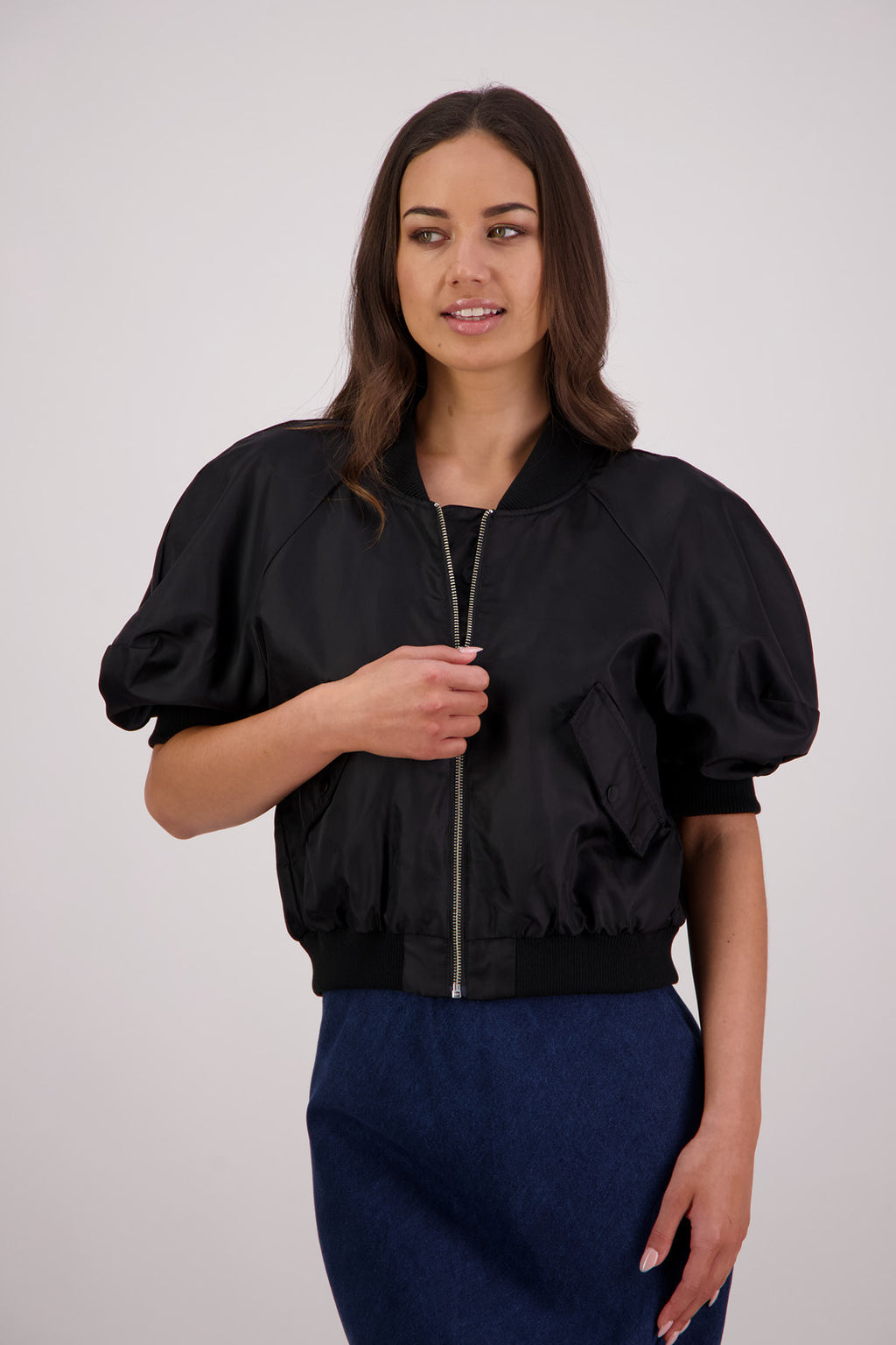 Briarwood Tarzan Bomber Jacket - Black