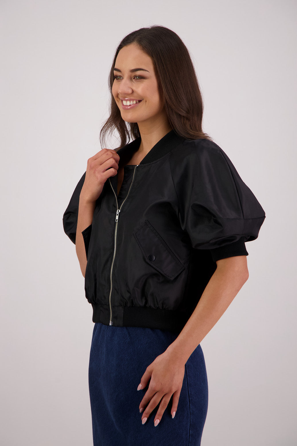 Briarwood Tarzan Bomber Jacket - Black