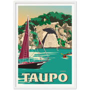 Taupō Carvings Print