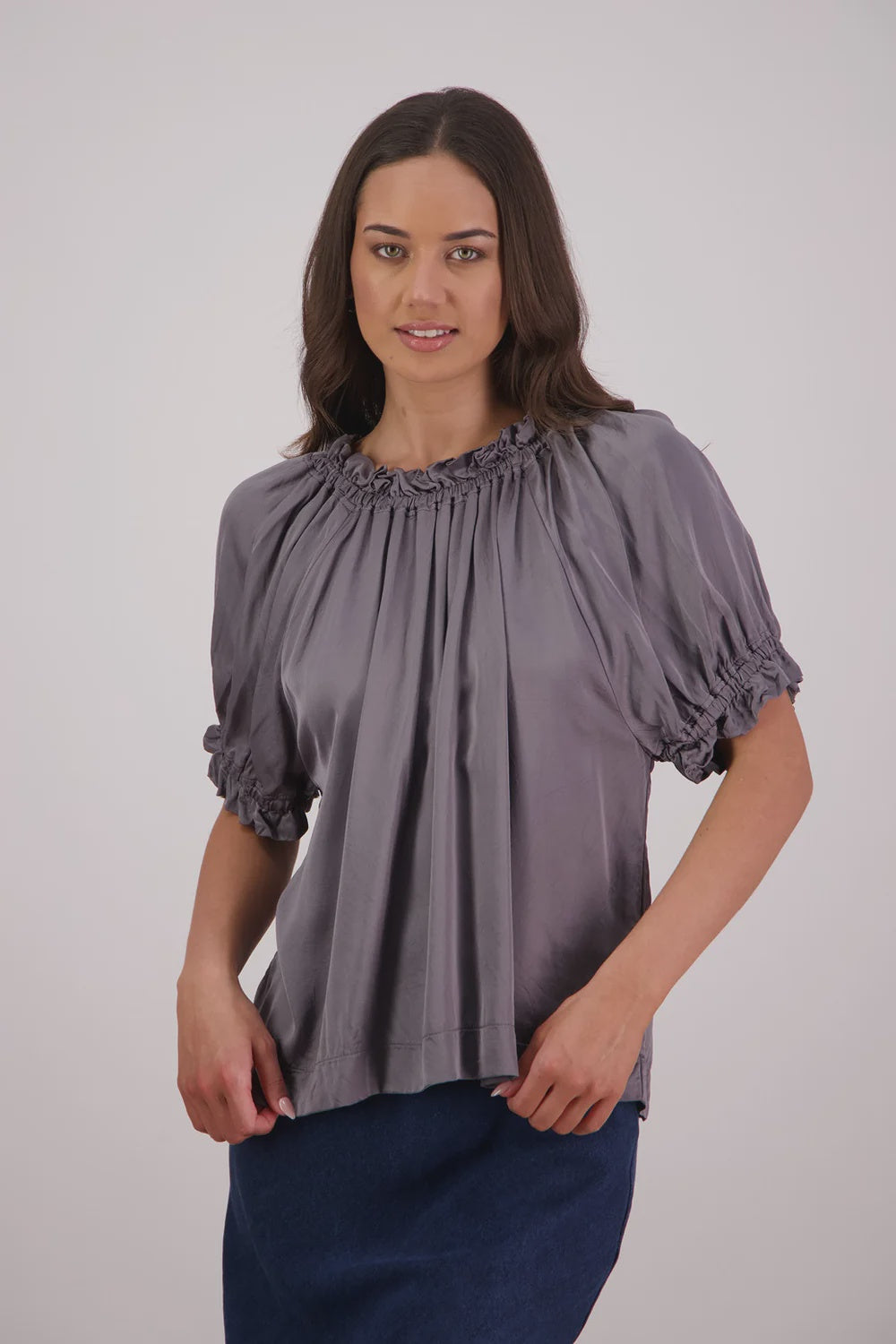 Briarwood Teddy Top - Silver