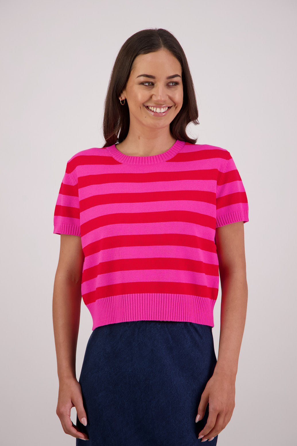 Briarwood Teenie Top - Pink/Red