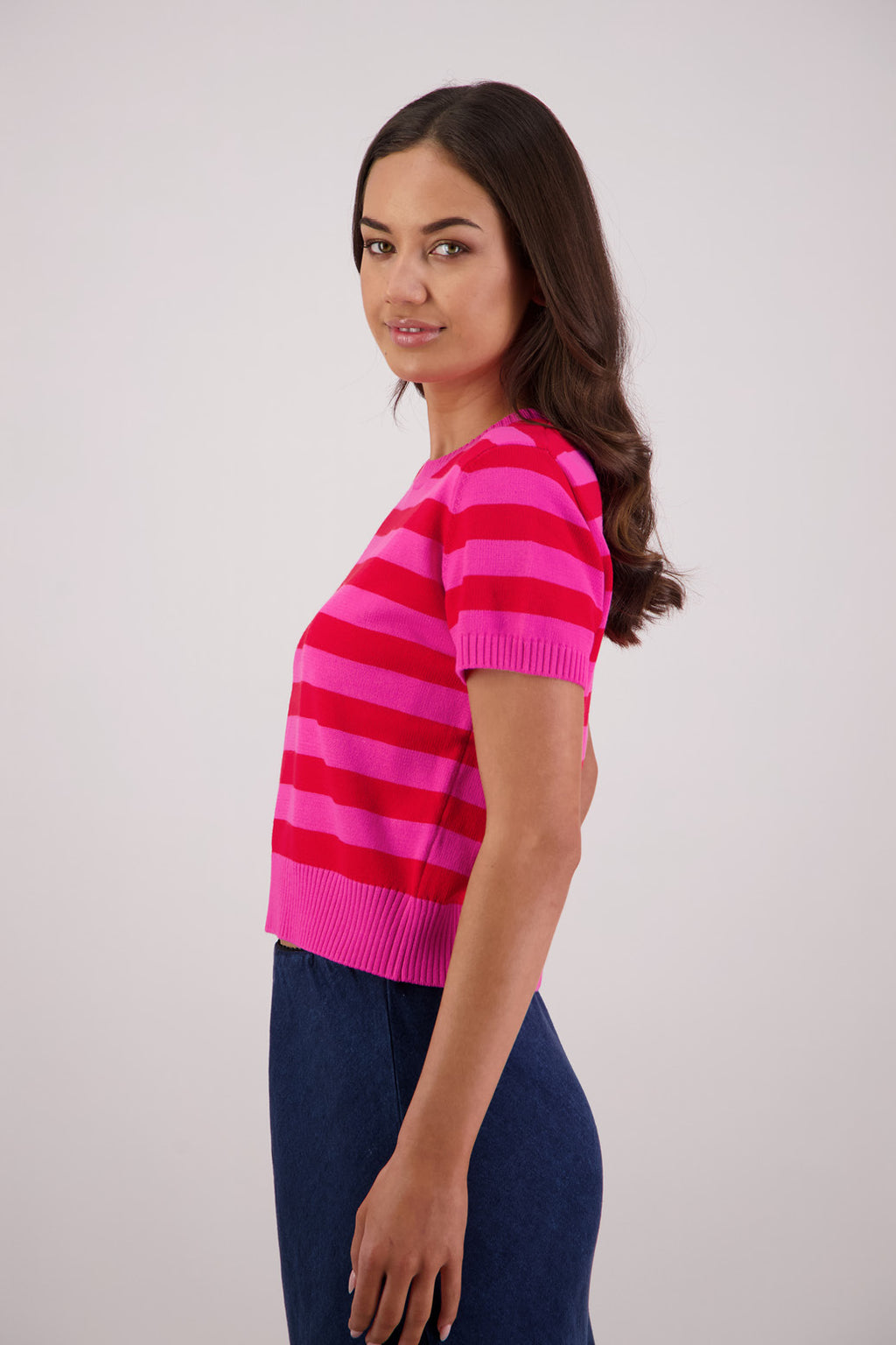 Briarwood Teenie Top - Pink/Red