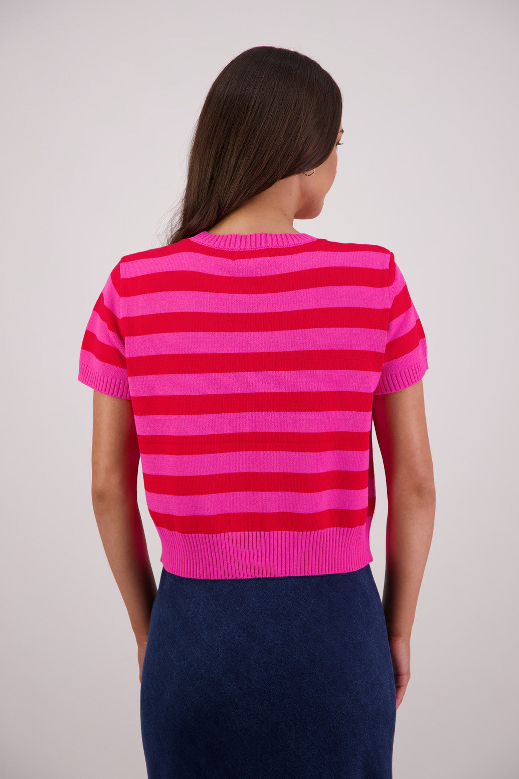 Briarwood Teenie Top - Pink/Red