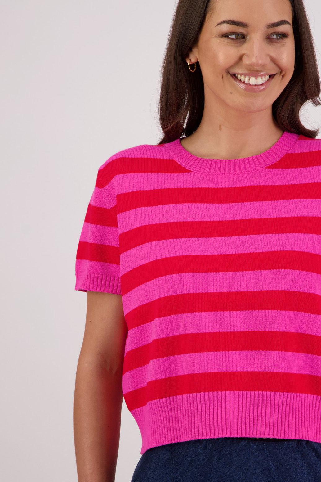 Briarwood Teenie Top - Pink/Red