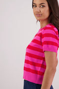Briarwood Teenie Top - Pink/Red