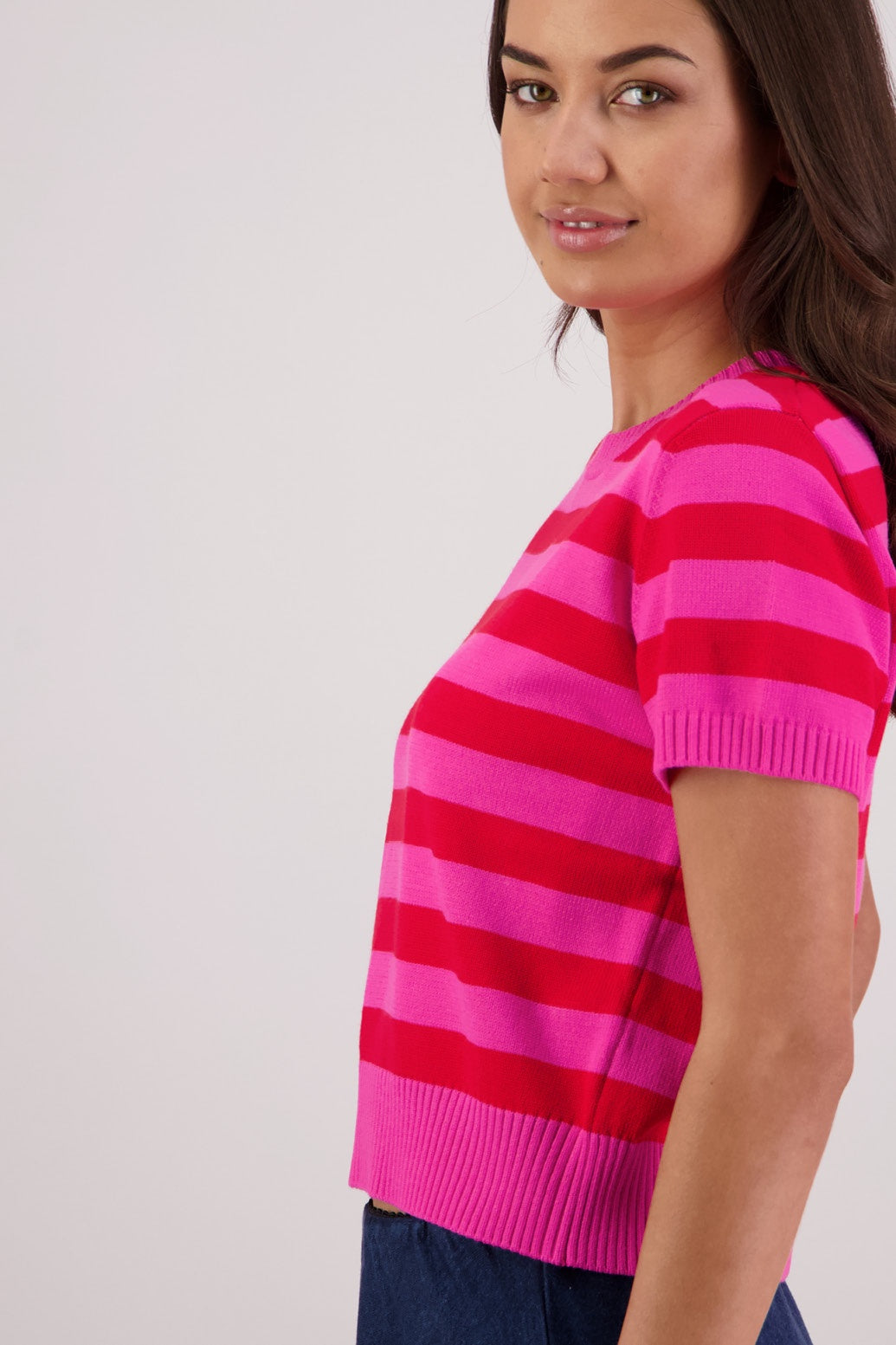 Briarwood Teenie Top - Pink/Red