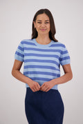 Briarwood Teenie Top - Sky/Blue