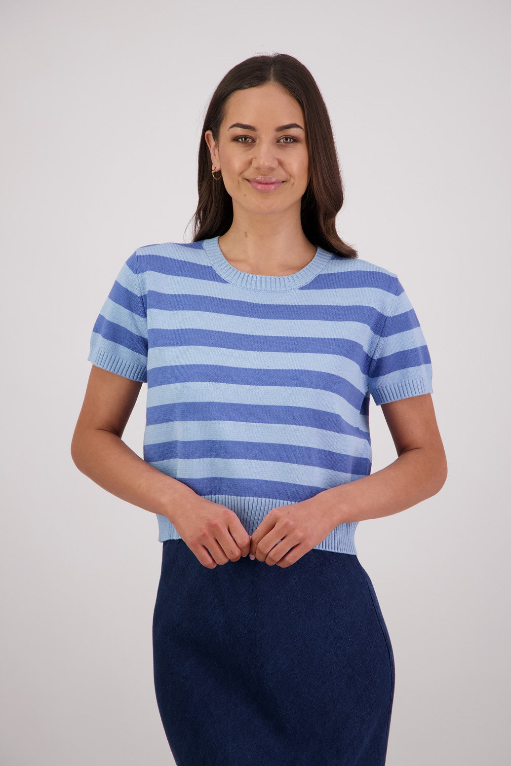 Briarwood Teenie Top - Sky/Blue