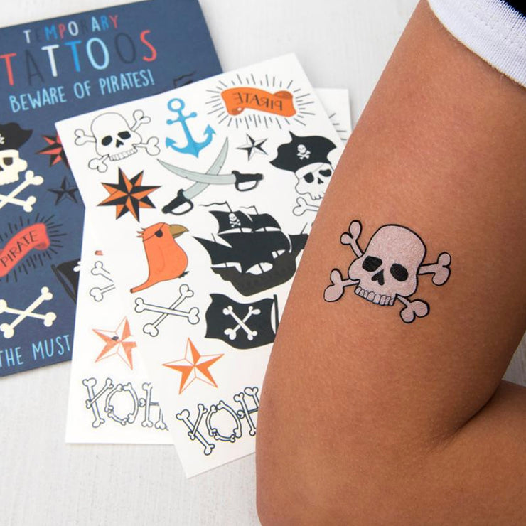 Temporary Tattoos - Pirates