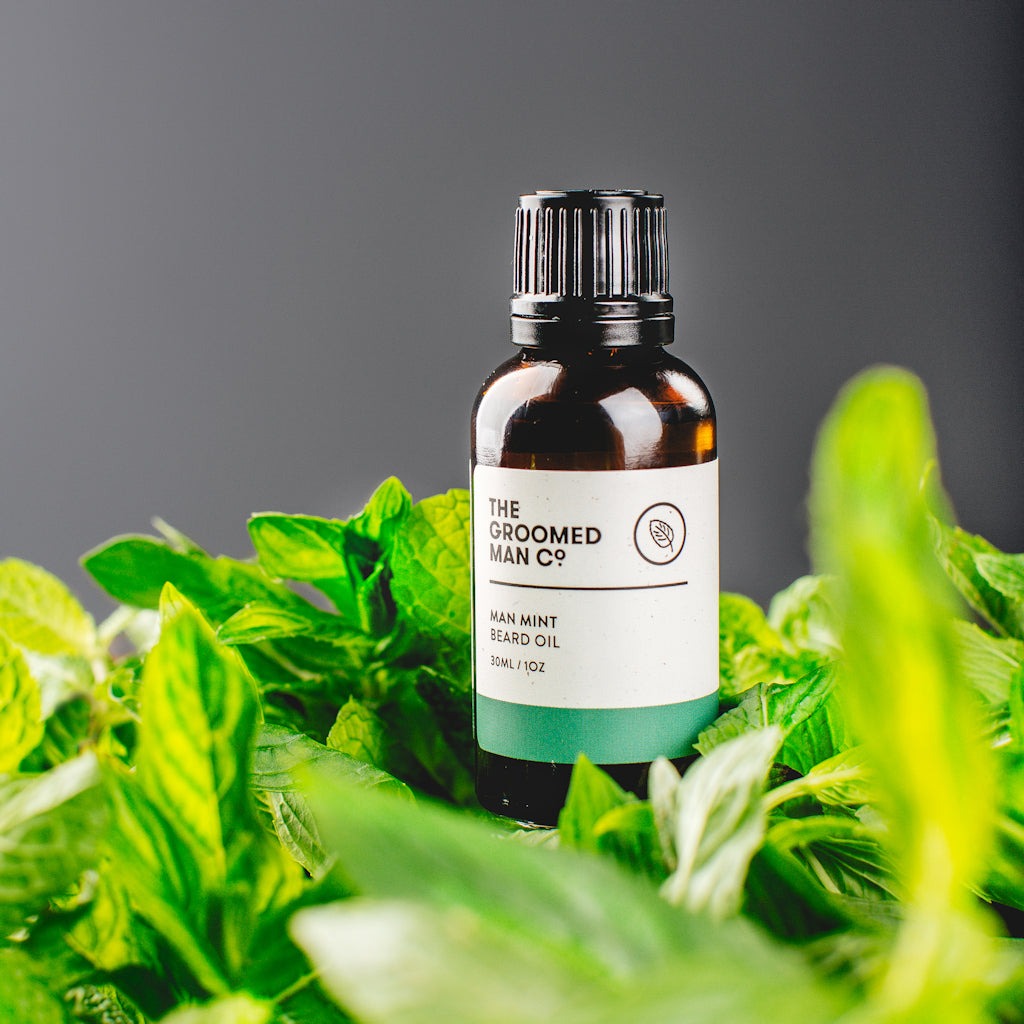 The Groomed Man Beard Oil - Man Mint