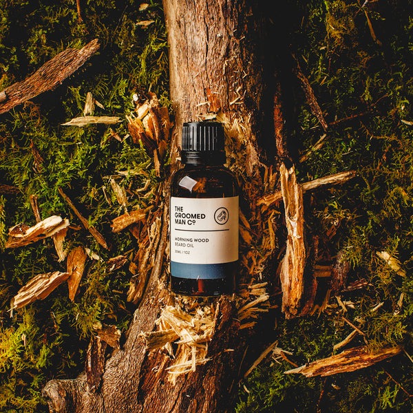 The Groomed Man Beard Oil - Morning Wood