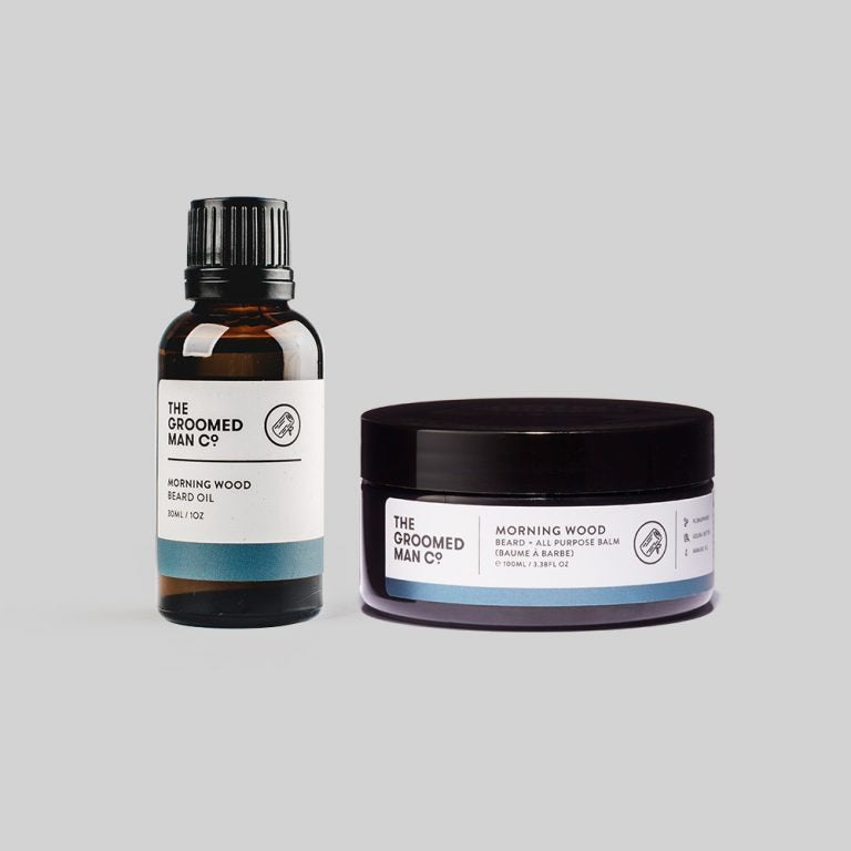The Groomed Man Beard Oil - Morning Wood