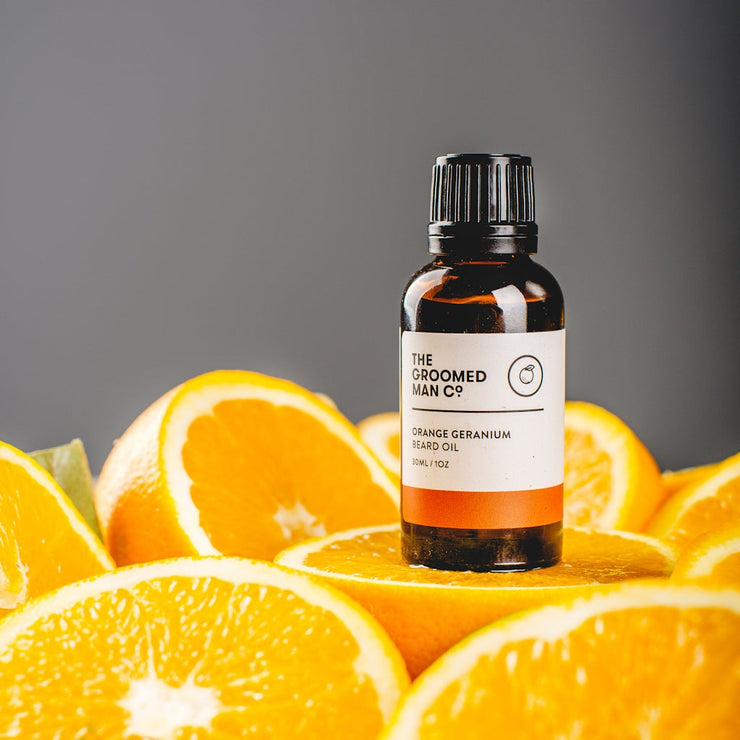 The Groomed Man Beard Oil - Orange Geranium