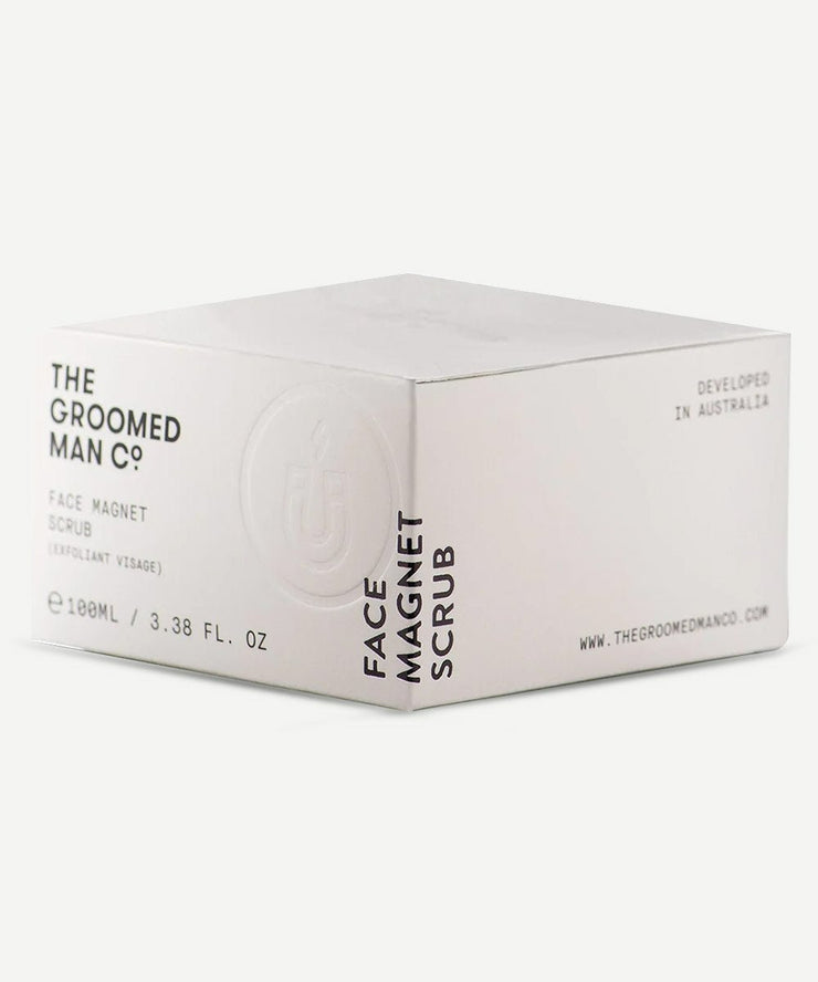 The Groomed Man Face  Magnet Scrub