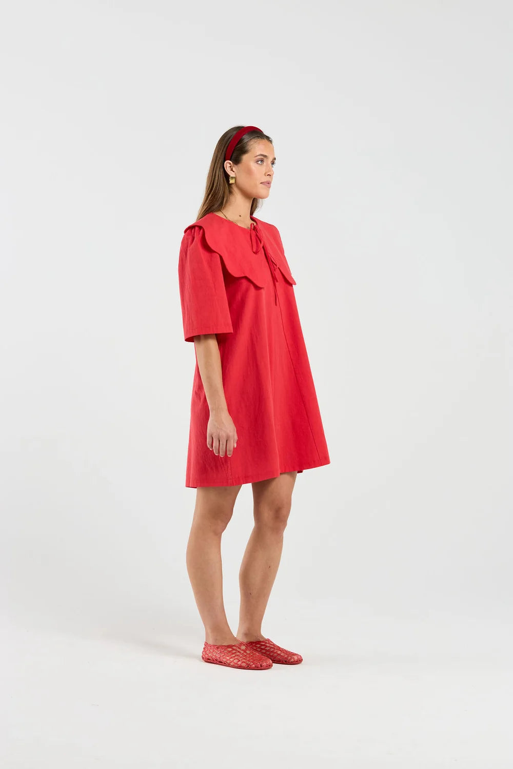 Yoko Dress - Hot Sauce
