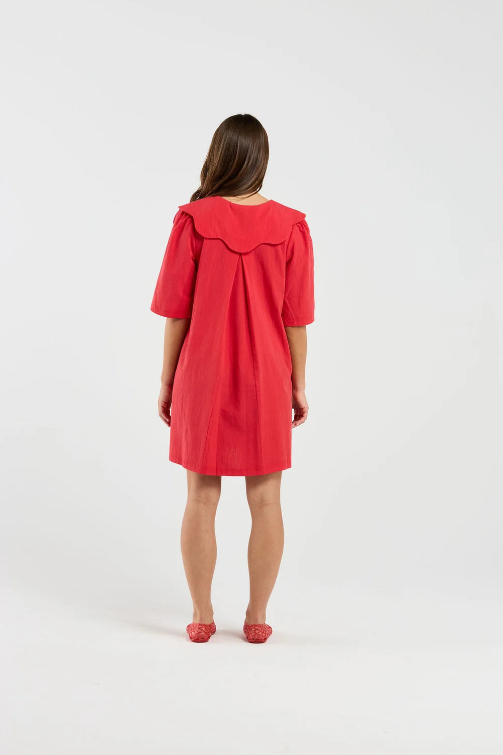 Yoko Dress - Hot Sauce