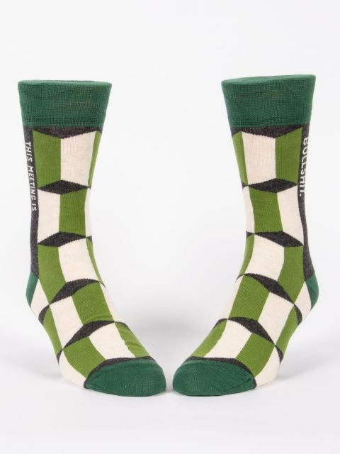Mens Socks - This Meeting is Bullshit