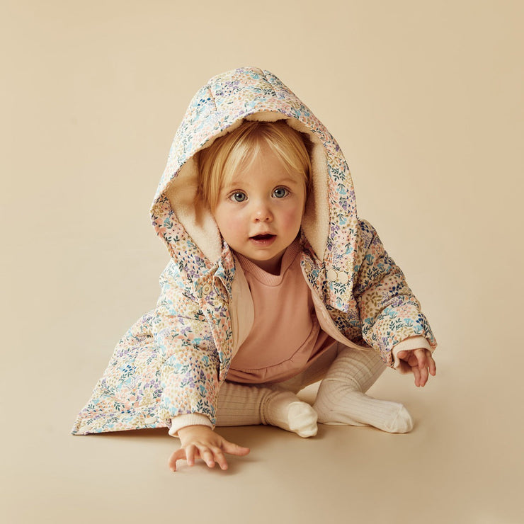 Tiny Bloom Puffer Jacket