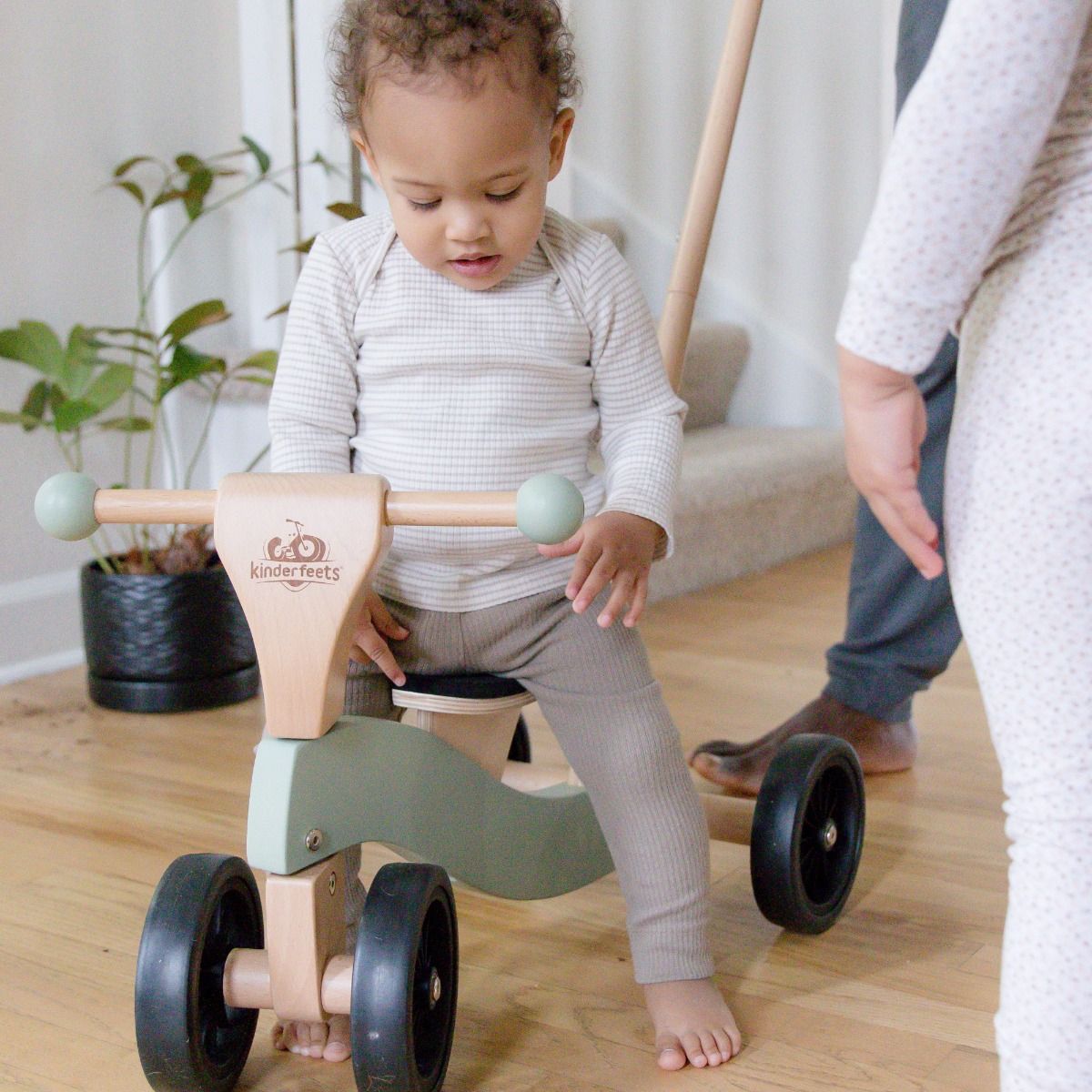 Kinderfeet Tiny Glider - Silver Sage