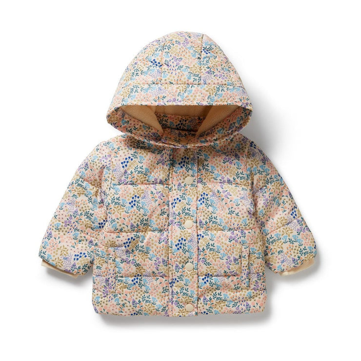 Tiny Bloom Puffer Jacket