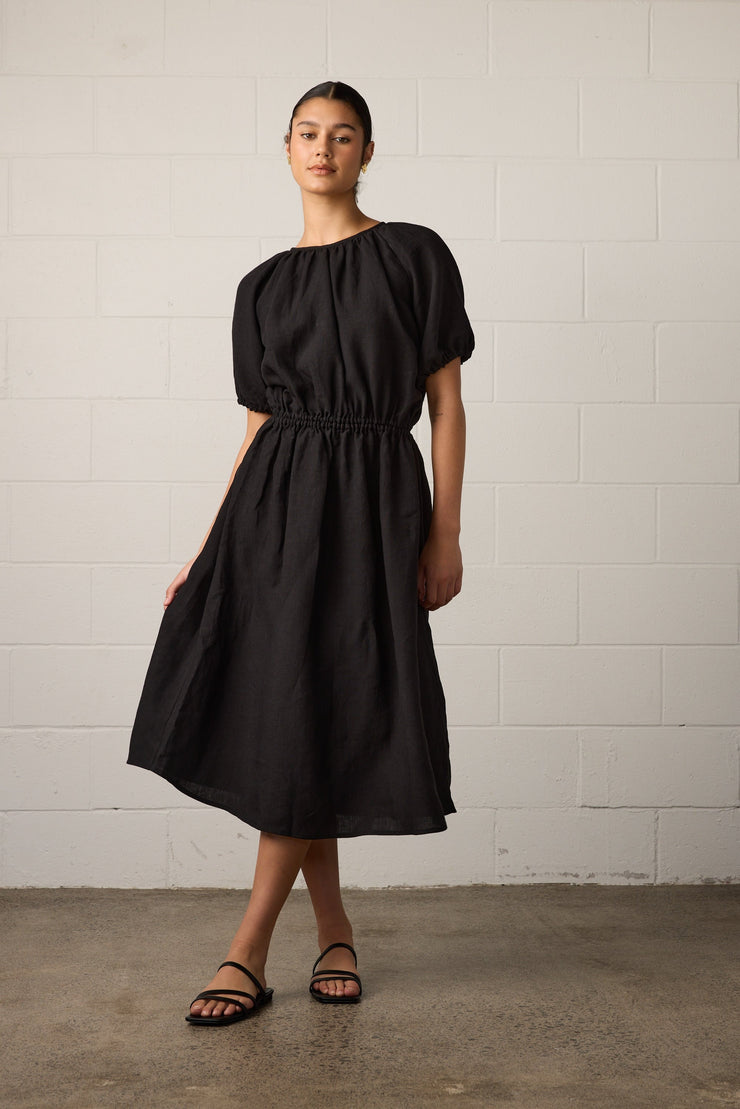 Harlow Dress - Black Was $389 Now