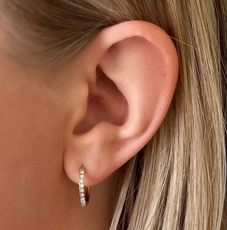 Transition Sleeper Hoop Earrings