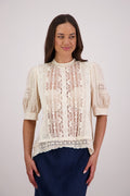 Briarwood Trina Top - Cream