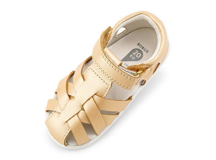 Bobux Tropicana II - Pale Gold Was $85 Now