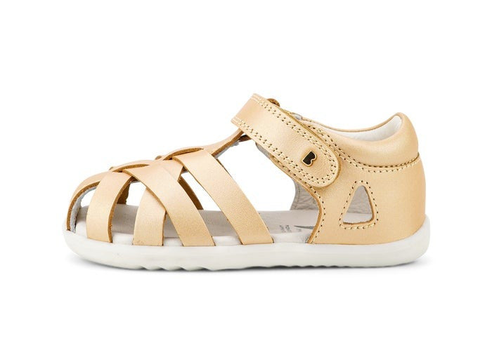 Bobux Tropicana II - Pale Gold Was $85 Now