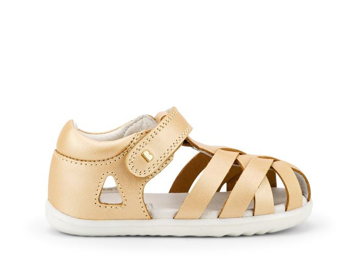Bobux Tropicana II - Pale Gold Was $85 Now