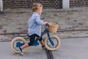 Steel Trybike - Vintage Blue Cream Tyres