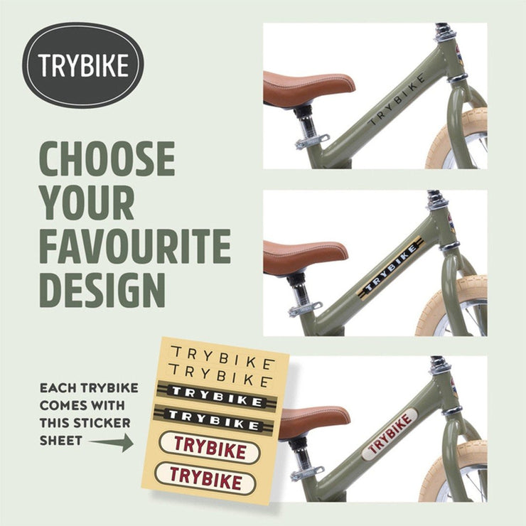 Steel Trybike - Vintage Green