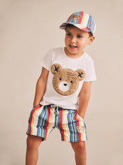 Vintage Stripe Shorts - Multi