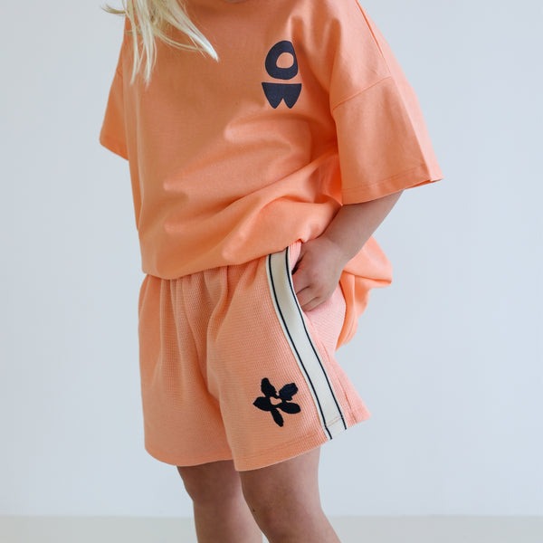 Waffle Shorts - Sherbert