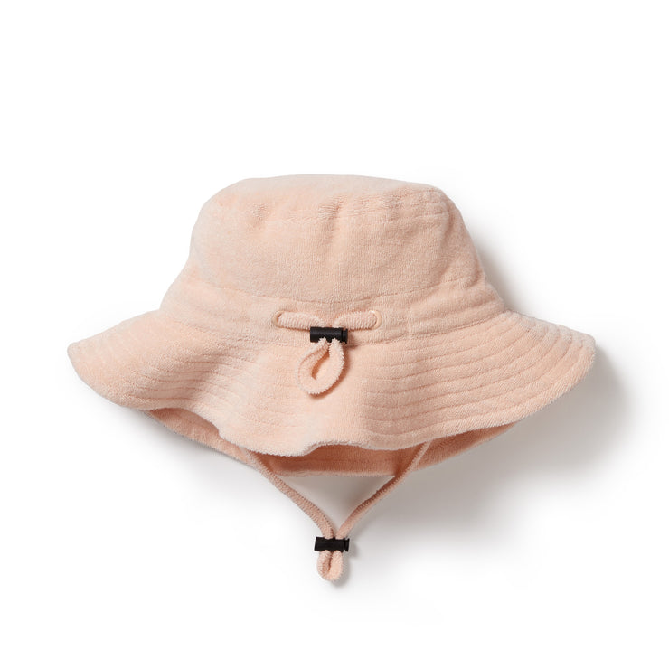 Organic Terry Sunhat - Antique Pink Was $49.90 Now