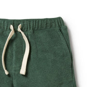 Organic Terry Short - Moss Was $40 Now