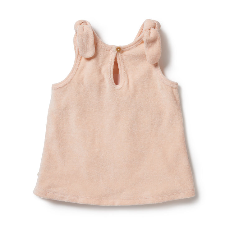 Organic Terry Tie Singlet - Sunshine Was $39.90 NOW