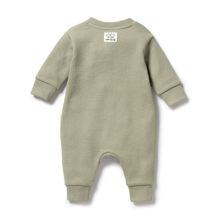 Organic Quilted Growsuit - Oak Was $85 Now